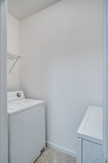 Full-size washer/dryer
